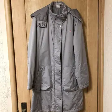 adidas 후드 부착 그레이 다운 자켓