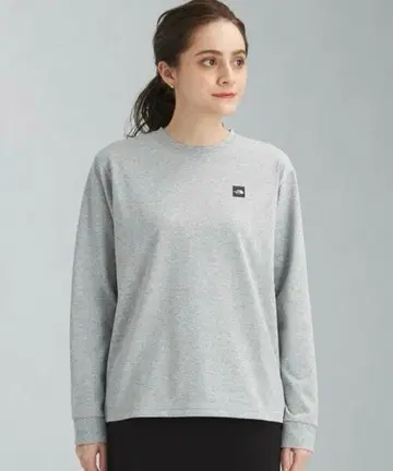 새상품급 THE NORTH FACE 긴팔T셔츠 M 그레이