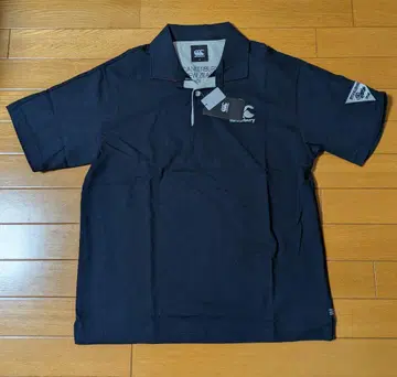 Canterbury 네이비 피케 셔츠 미사용 택 포함