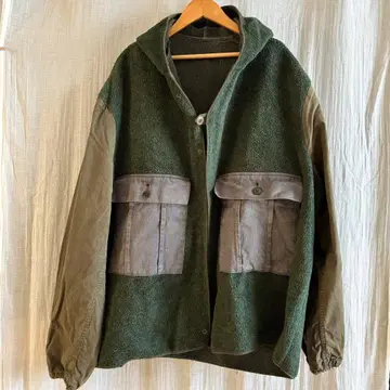 후드 부착 플리스 자켓