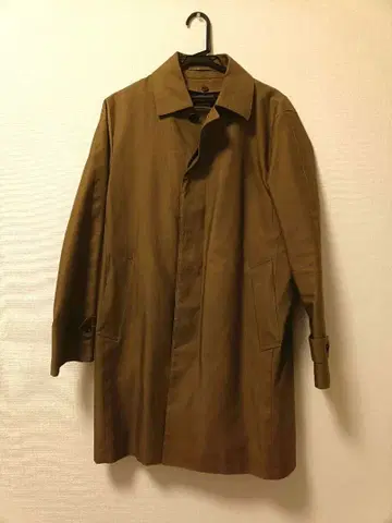 [ 새상품급 ] 유나이티드 애로우즈 코튼 본딩 스텐카라 코트 M 사이즈