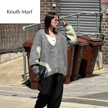 [ knuth marf ] Uneck 니트 풀오버