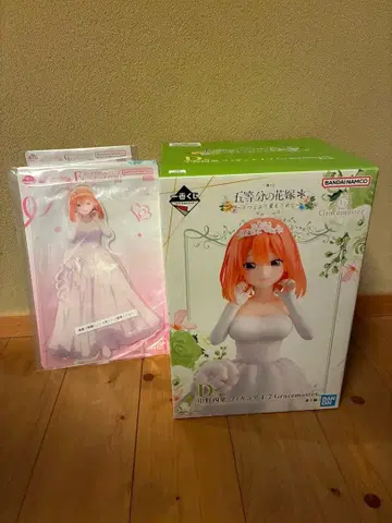 5등분의 신부 제일복권 D상 나카노 네잎 EHG 아크릴 스탠드 세트