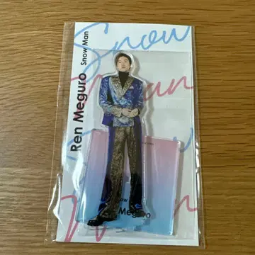 [ 미개봉 새상품 ] SnowMan 아크릴 스탠드 fest 메구로 렌