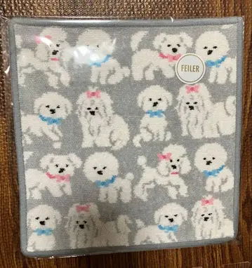 FEILER 복슬복슬 강아지 개 손수건