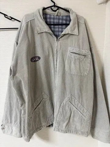 GANG 코듀로이 자켓 그레이