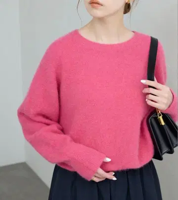 SLOBE IENA 폭스 울 캐시미어 풀오버