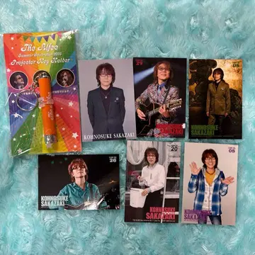 THE ALFEE 사카자키 씨 트레이딩 카드 프로젝터 키링