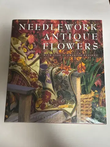 NEEDLEWORK ANTIQUE FLOWERS