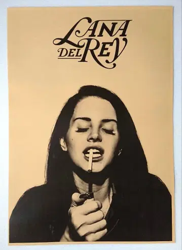 Lana Del Rey 라나 델 레이 포스터 1