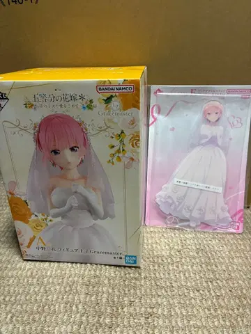 5등분의 신부 제일복권 A상 나카노 이치카 F상 아크릴 스탠드 세트