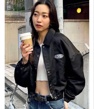 EMODA 나일론 숏 블루종