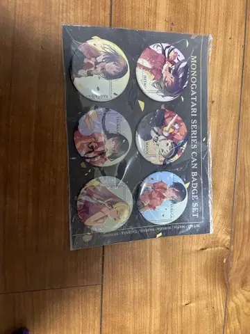모노가타리 시리즈 캔 배지 세트