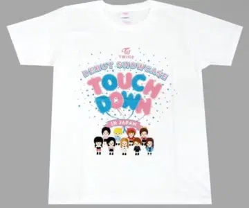 TWICE 데뷔 쇼케이스 TOUCH DOWN 티셔츠
