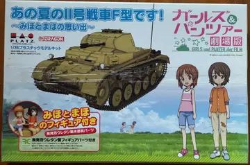 걸즈 앤 판처 극장판 그 여름의 II호 전차 F형 피규어 포함 미개봉