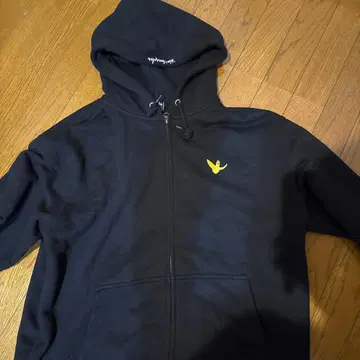 Mark Gonzales 블랙 집업 후드티