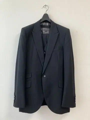 BACKBONE 10SS 쓰리피스 수트 셋업 키타하라 테츠오