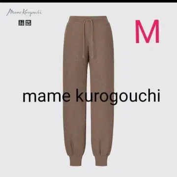 [유니클로 x 마메쿠로구치] 히트텍 울 블렌드 와플 팬츠 (울트라 웜)