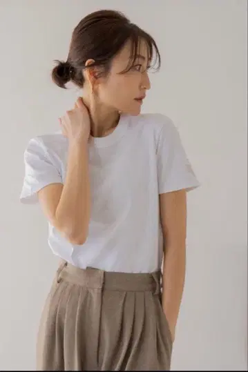 regleam 리글림 로고 베이직 T셔츠 화이트 M