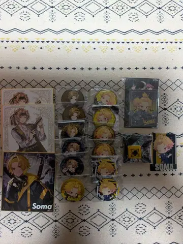 기사A 소마군 굿즈 세트