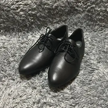 [ 미사용급 ] CAMPER 블랙 레이스업 슈즈 38