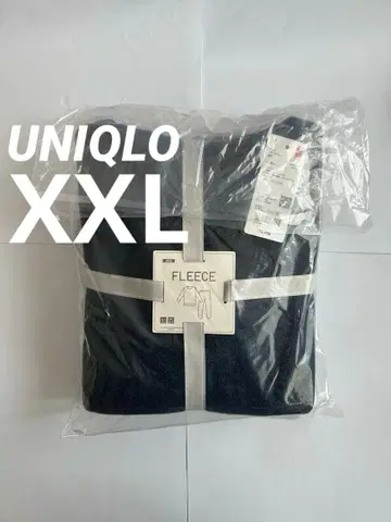 유니클로 UNIQLO 니트 플리스 세트 XXL 블루 미사용 새상품