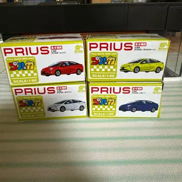 프리우스 풀백 미니카 4대 세트