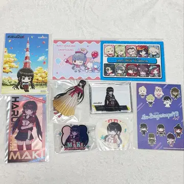 단간론파 10주년 아크릴 피규어 나조토모 클리어 카드 하루카와 마키