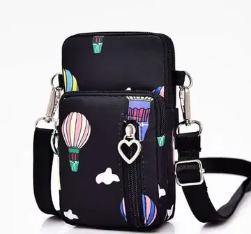 기구 프린트 스마트폰 숄더백
