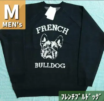 [ 프렌치 불독 ] 스웨터 남성용 M 반려 동물 의류 맨투맨 니트