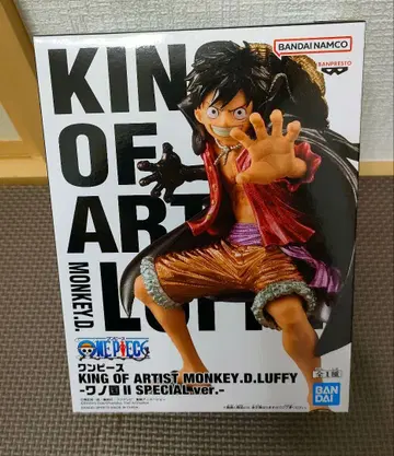 원피스 KING OF ARTIST 루피 와노쿠니 박스 있음