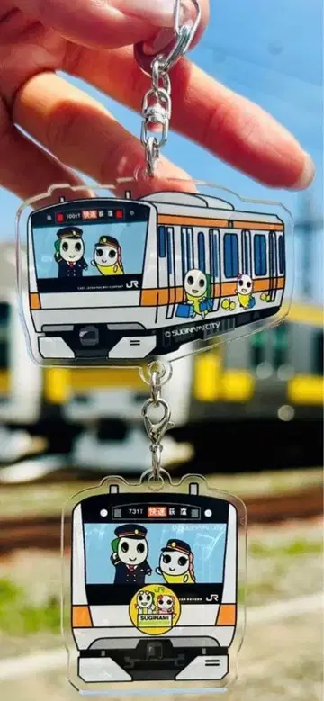 나미스케 키링 나미 중앙선 연결 루미네 오기쿠보 한정품