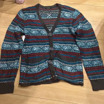 Ciao Panic 보더 무늬 가디건 M 사이즈