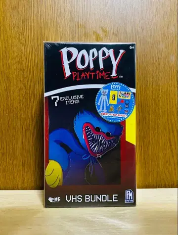 [라스트 1점] Poppy Playtime 비디오테이프 BOX 허기 워기