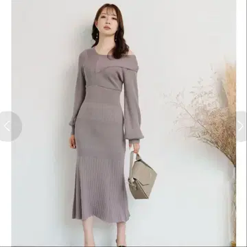 LIP SERVICE 아지메 디자인 리브 머메이드 원피스