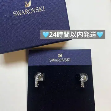스와로브스키 후프 귀걸이 Swarovski 크리스탈 후프 귀걸이