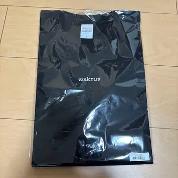 미개봉 새상품 당일 발송 JJJ MAKTUB 셔츠 L 블랙