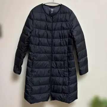 유니클로 울트라 라이트 다운 컴팩트 코트 블랙 M