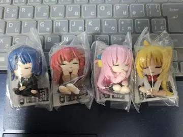 타카라토미 봇치 더 록! 어깨 쿵 캡슐 토이 피규어 4개 세트