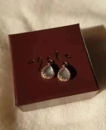 아가트 귀걸이용 참