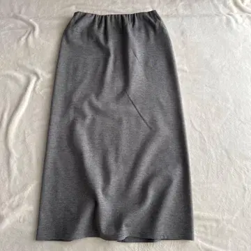 미즈이로 인드 그레이 롱 스커트
