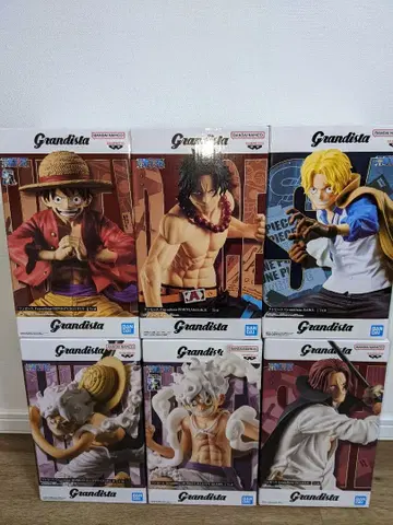 원피스 Grandista 피규어 6체 세트