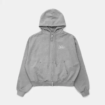 Bad Blood 그레이 후드티 후드 부착