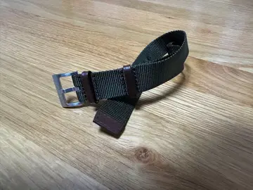 HAMILTON 카키 필드 정품 NATO 스트랩 벨트 20mm
