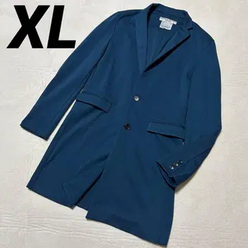 KATHARINE HAMNETT LONDON 체스터 코트 XL 블루