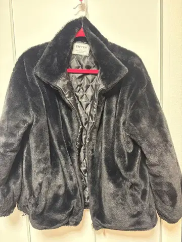 ENVYM 보아 지퍼 자켓