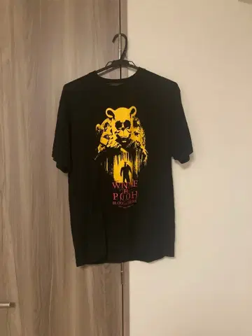 레어  푸 악마의 곰돌이 티셔츠 호러 영화 스플래터