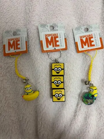 미니언 스트랩 3개 세트