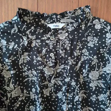 미사용 새상품 Parks 리버티 긴팔 블라우스