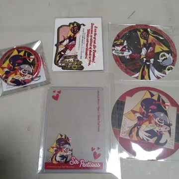 해즈빈 호텔 애니메이트 카페 서펜셔스 5종 세트